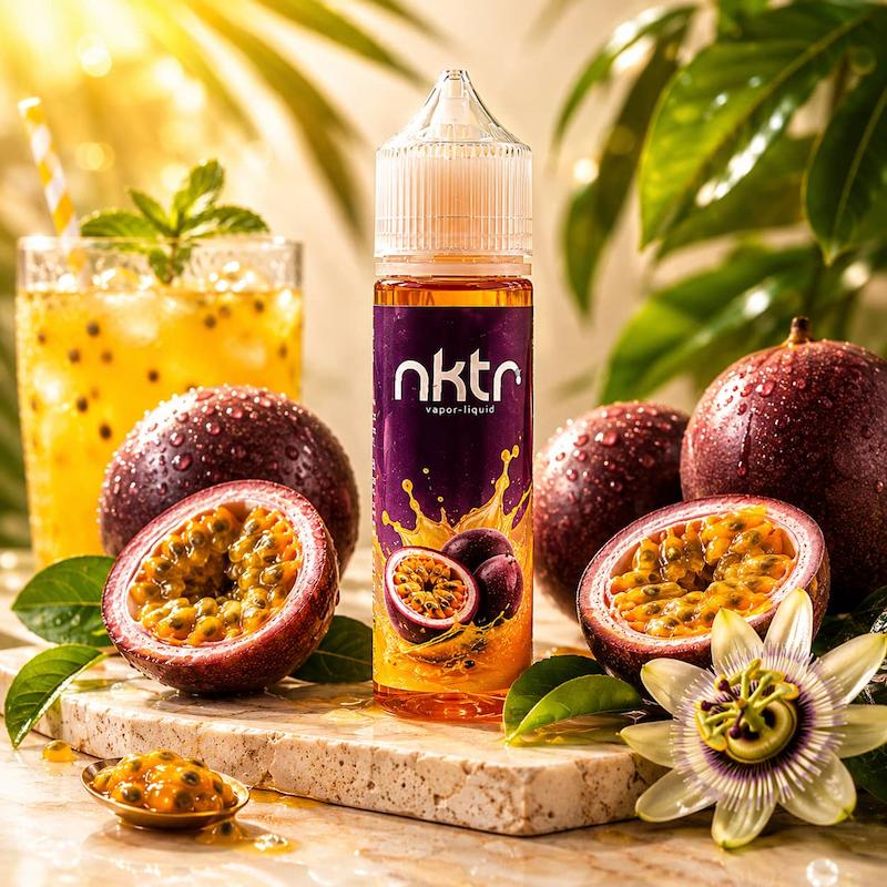 جویس نکتار 60 میل نیکوتین 3 | NKTR E-Liquid 60ml Nic 3 پشن فروت
