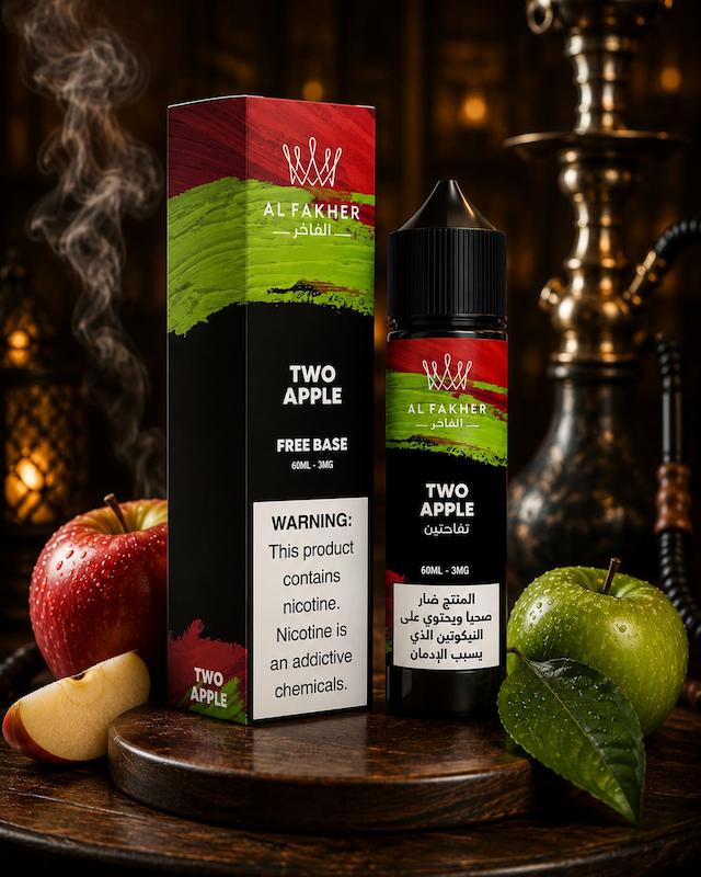 جویس الفاخر 60 میل | Al Fakher E-Liquid دوسیب