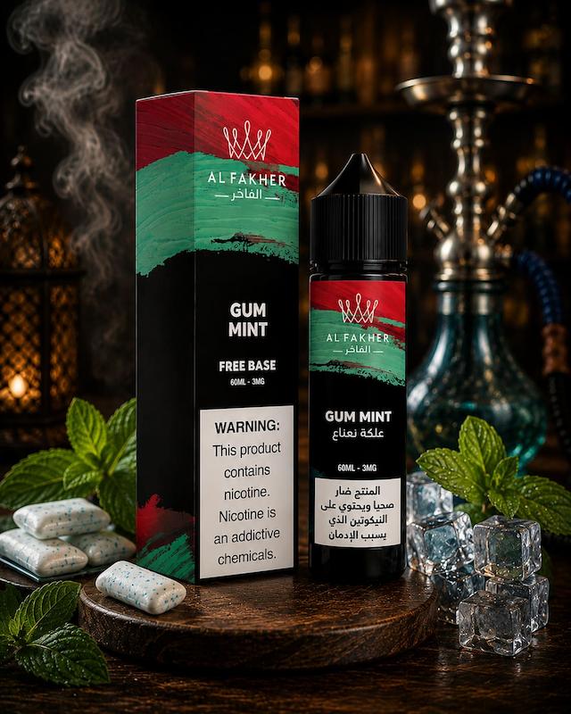 خرید جویس الفاخر آدامس نعنا 60 میل | Al Fakher Gum Mint E-Liquid