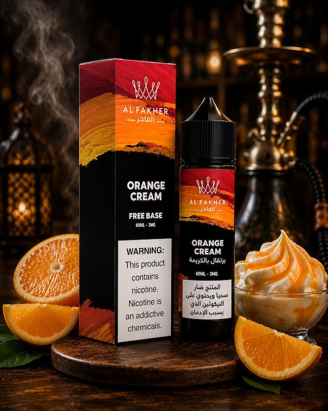 جویس الفاخر | Al Fakher E-liquid پرتقال خامه