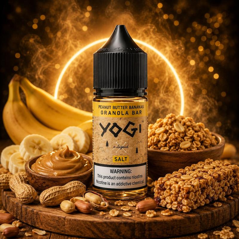 سالت یوگی 30 میل | YOGI Salt 30ml کره بادام زمینی موز