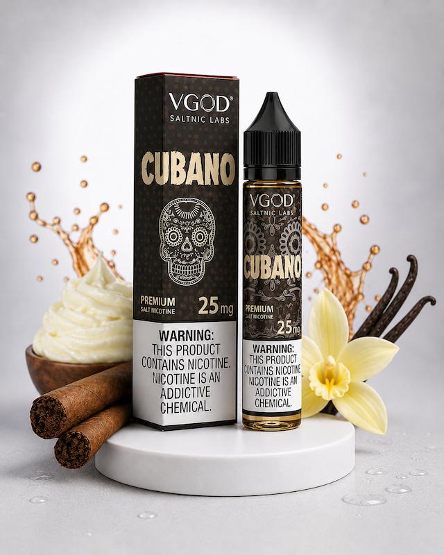 سالت ویگاد | VGOD Salt Nicotine تنباکو کارامل ( کوبانو قهوه ای )