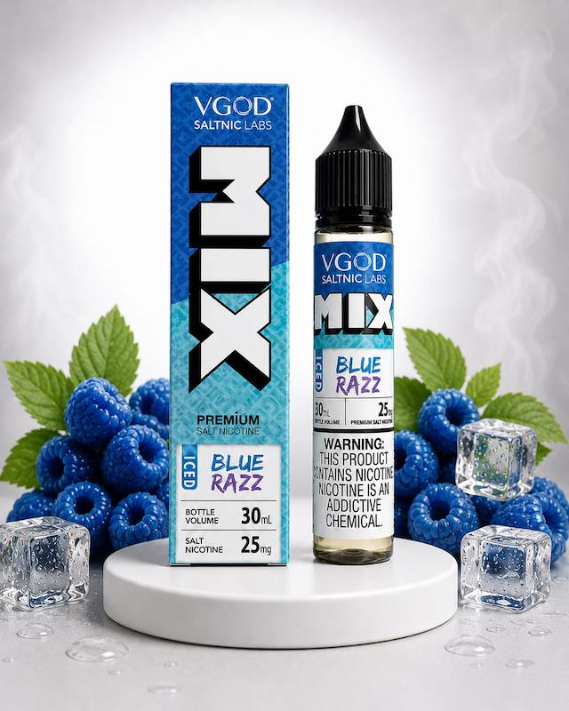 سالت ویگاد | VGOD Salt Nicotine میکس تمشک آبی یخ