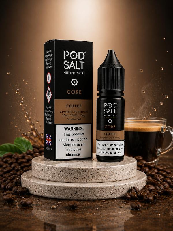 سالت نیکوتین پادسالت | Pod Salt Nicotine Salt قهوه کارامل