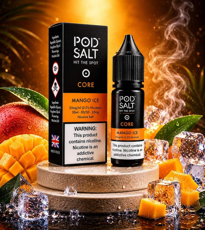 سالت نیکوتین Pod Salt انبه یخ