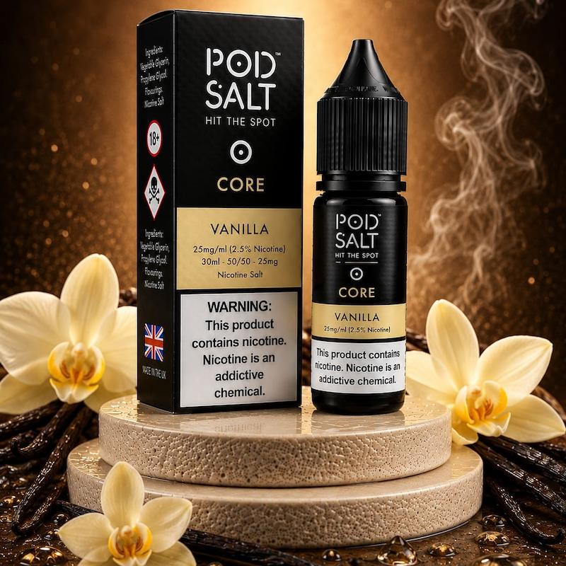 سالت نیکوتین پادسالت | Pod Salt Nicotine Salt وانیل