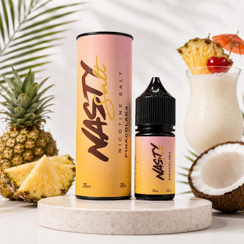 سالت نستی | Nasty Salt Nicotine E-Liquid پیناکولادا نارگیل آناناس