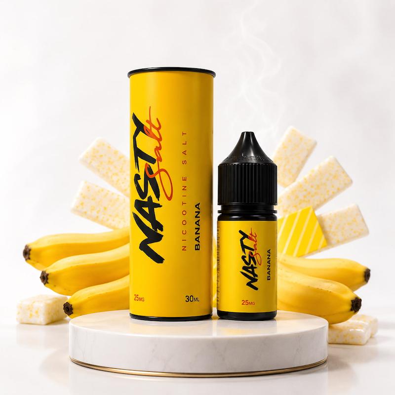 سالت نستی | Nasty Salt Nicotine E-Liquid آدامس موز