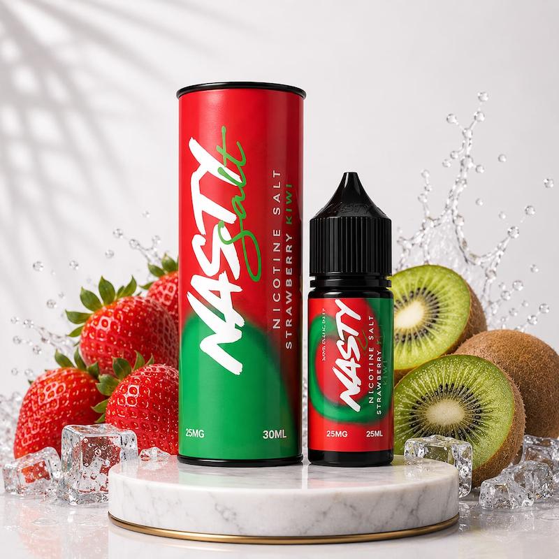 سالت نستی | Nasty Salt Nicotine E-Liquid کیوی توت فرنگی