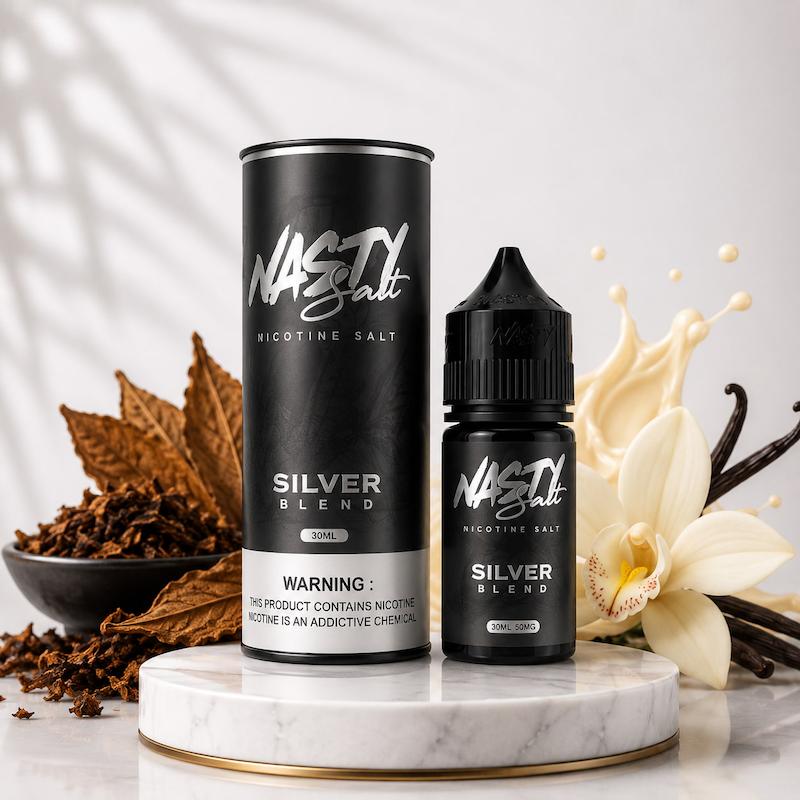 سالت نستی | Nasty Salt Nicotine E-Liquid تنباکو وانیل