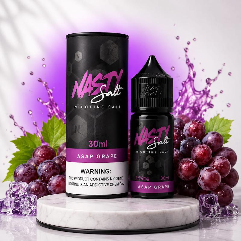 سالت نستی | Nasty Salt Nicotine E-Liquid انگور قرمز