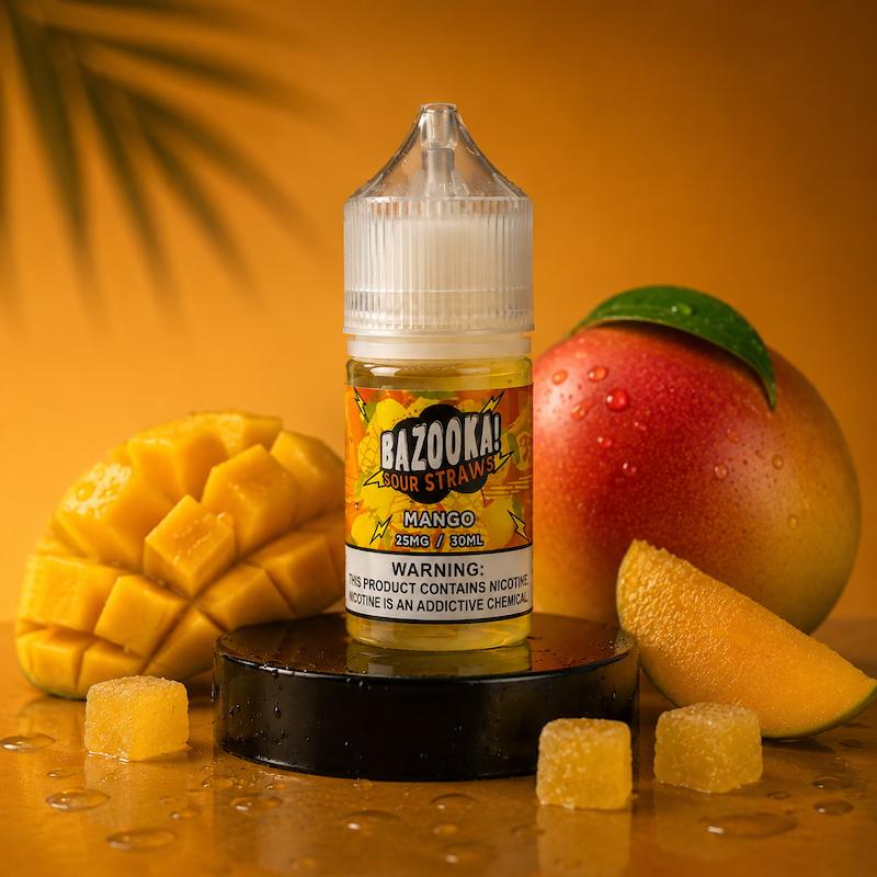 سالت نیکوتین بازوکا | Bazooka Nicotine Salt انبه پاستیل