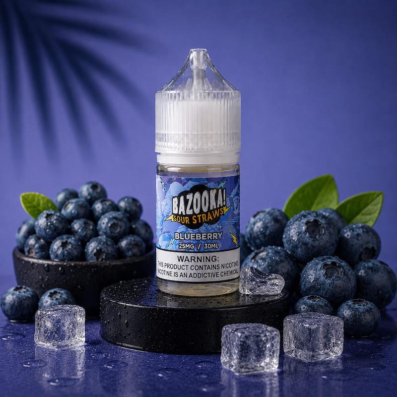سالت نیکوتین بازوکا | Bazooka Nicotine Salt بلوبری پاستیل