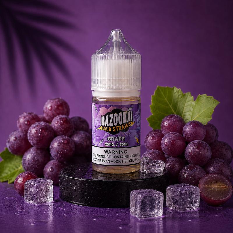 سالت نیکوتین بازوکا | Bazooka Nicotine Salt انگور پاستیل