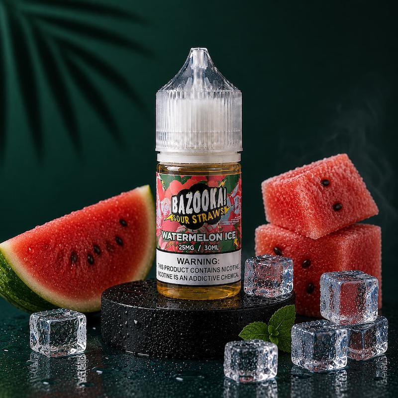 سالت نیکوتین بازوکا | Bazooka Nicotine Salt هندوانه پاستیل
