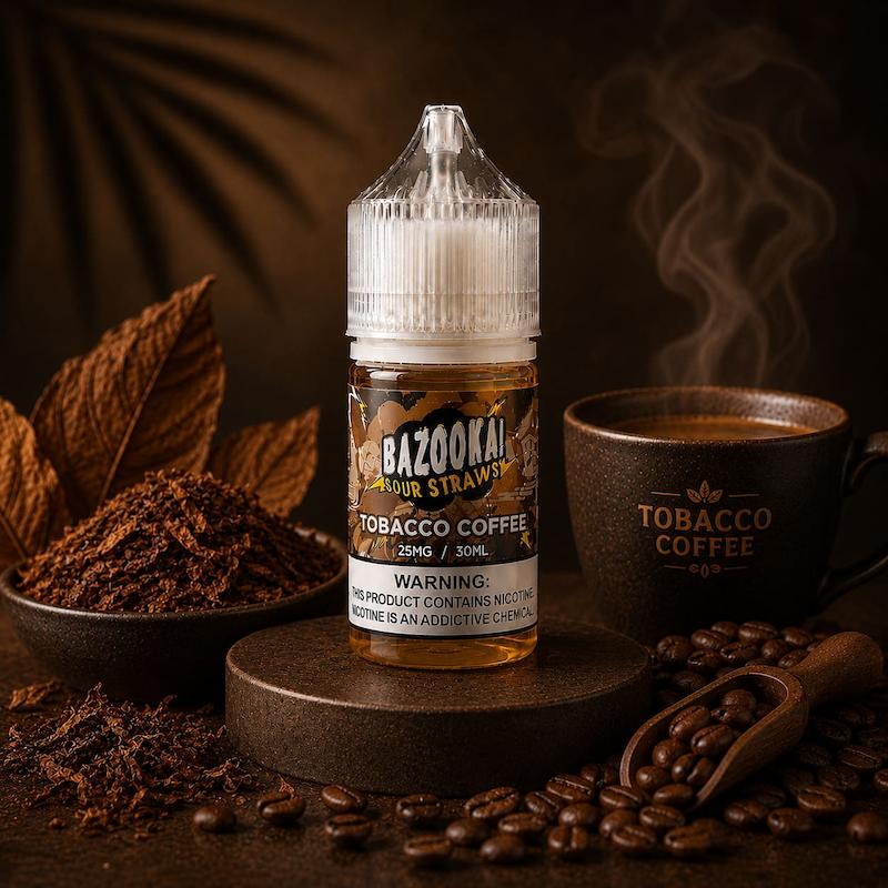 سالت نیکوتین بازوکا | Bazooka Nicotine Salt قهوه تنباکو