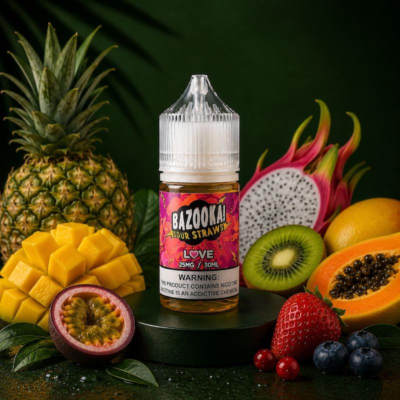 سالت نیکوتین بازوکا | Bazooka Nicotine Salt لاو