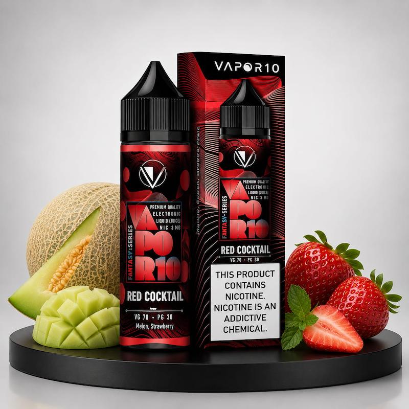 جویس 60 میل ویپرتن Vapor10 نیکوتین 3 طالبی هلو توتفرنگی