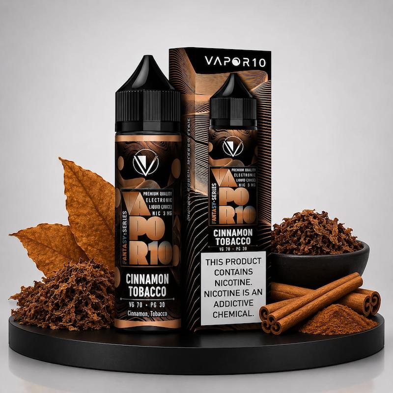 جویس 60 میل ویپرتن Vapor10 نیکوتین 3 تنباکو دارچین