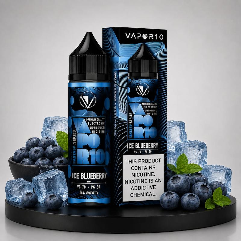 جویس 60 میل ویپرتن Vapor10 نیکوتین 3 بلوبری یخ
