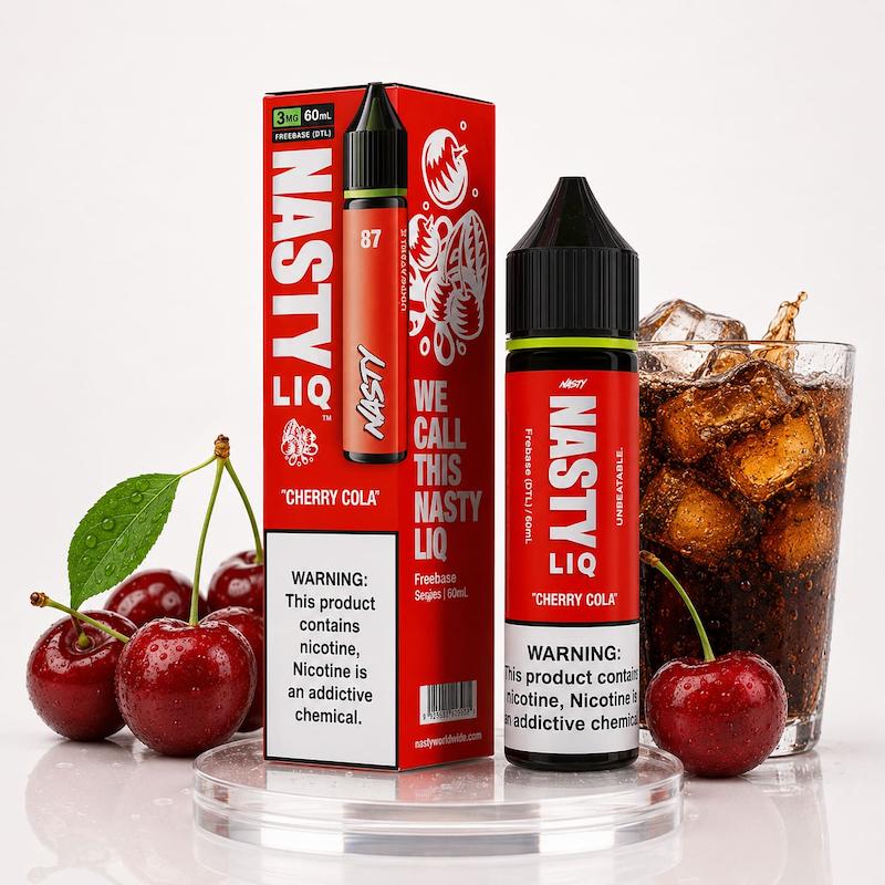 جویس نستی 60 میل نیکوتین 3 | Nasty Juice 60ml Nic 3 نوشابه گیلاس