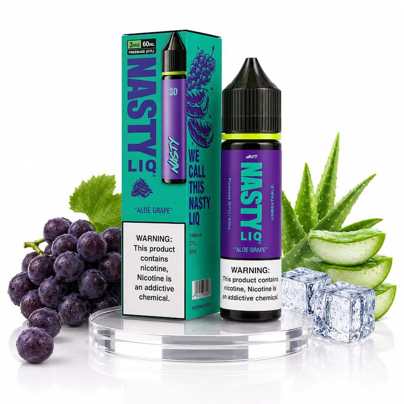 جویس نستی 60 میل نیکوتین 3 | Nasty Juice 60ml Nic 3 آلوورا انگور