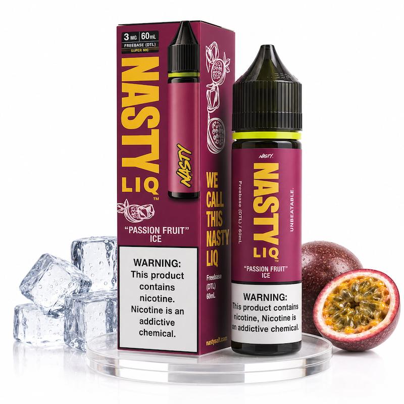 جویس نستی 60 میل نیکوتین 3 | Nasty Juice 60ml Nic 3 پشن فروت یخ