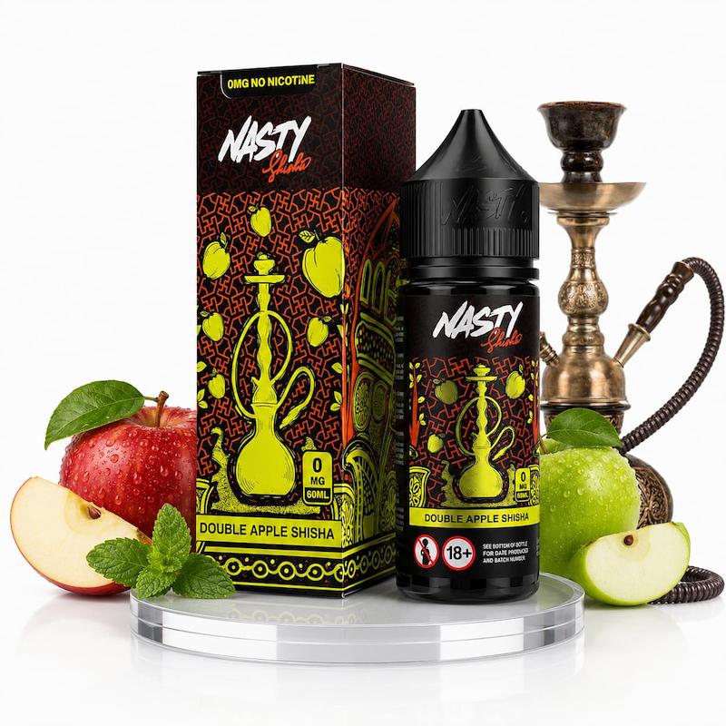 جویس نستی 60 میل نیکوتین 3 | Nasty Juice 60ml Nic 3 قلیانی دوسیب