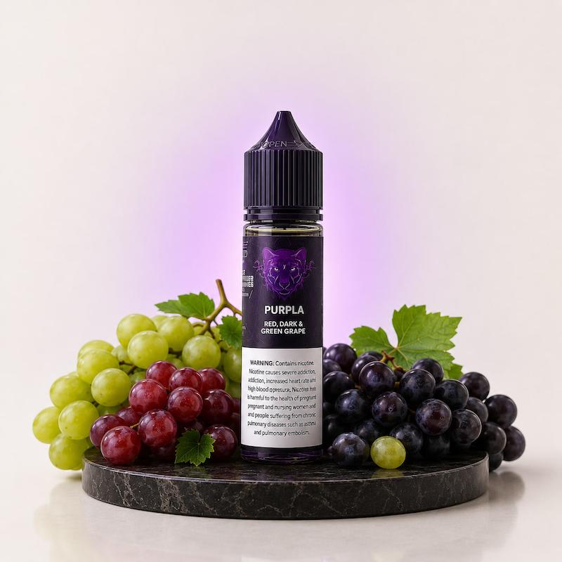 جویس دکتر ویپ 50 میل نیکوتین 3 | Dr.Vape E-Liquid میکس انگور سبز ، انگور قرمز