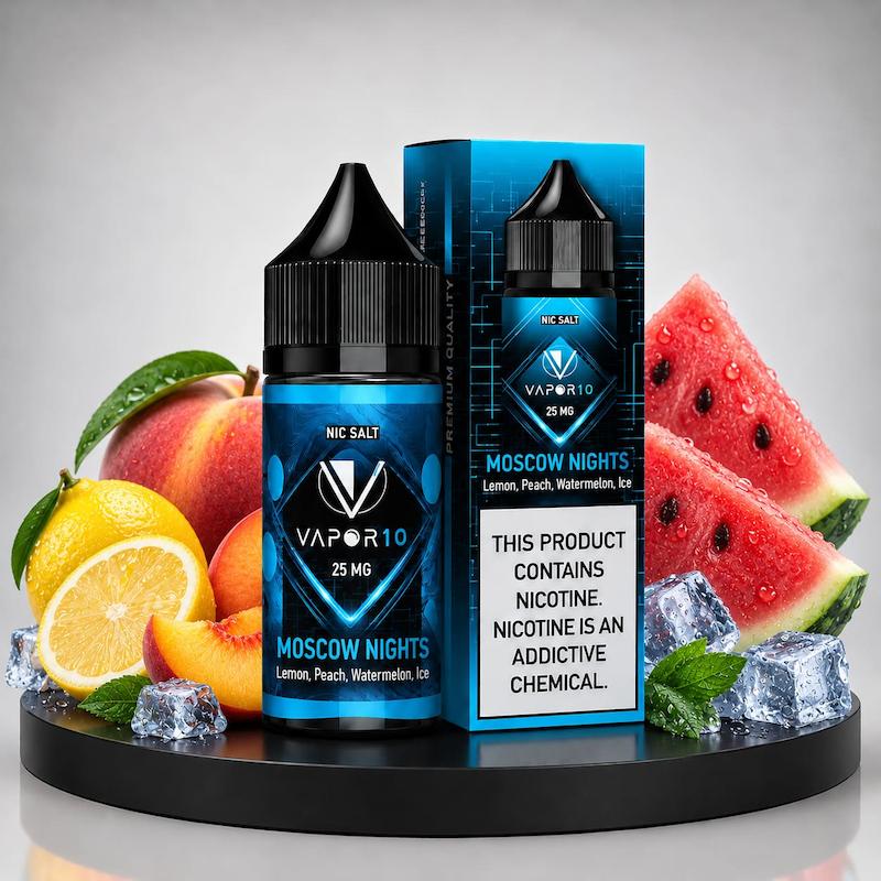 سالت 30 میل ویپرتن Vapor10 نیکوتین 25 شب های مسکو