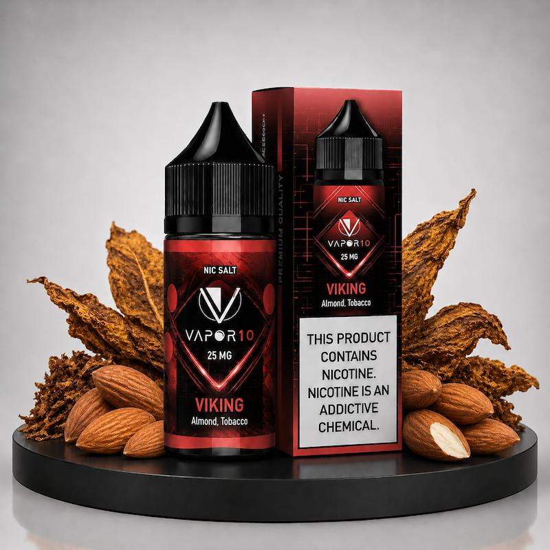 سالت 30 میل ویپرتن Vapor10 نیکوتین 25 تنباکو شکلات