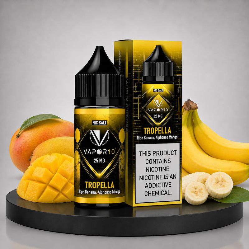 سالت 30 میل ویپرتن Vapor10 نیکوتین 25 موز انبه