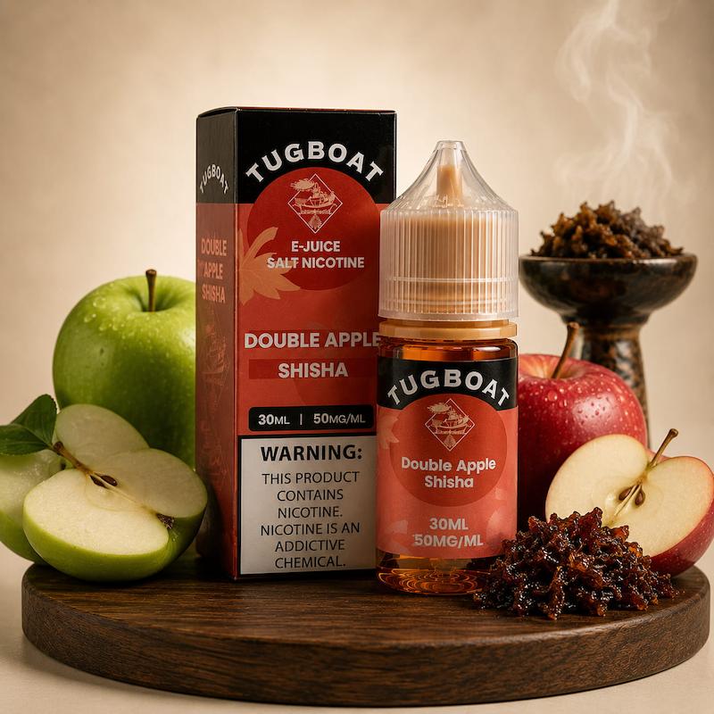 سالت تاگ بوت 30 میل | Tugboat Salt Nicotine 30ml دوسیب قلیانی نیکوتین 20