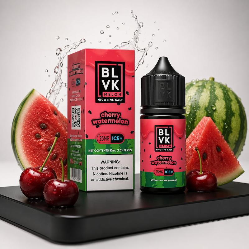 سالت 30 میل BLVK نیکوتین 35 | BLVK Salt 30ml 35mg هندوانه گیلاس یخ