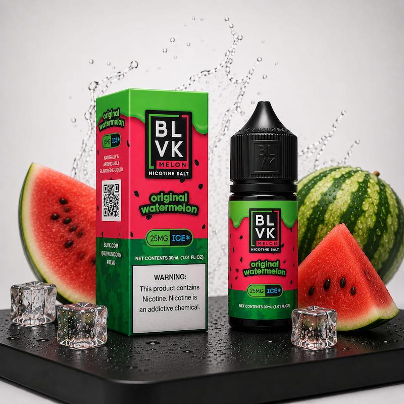 سالت 30 میل BLVK نیکوتین 35 | BLVK Salt 30ml 35mg هندوانه یخ