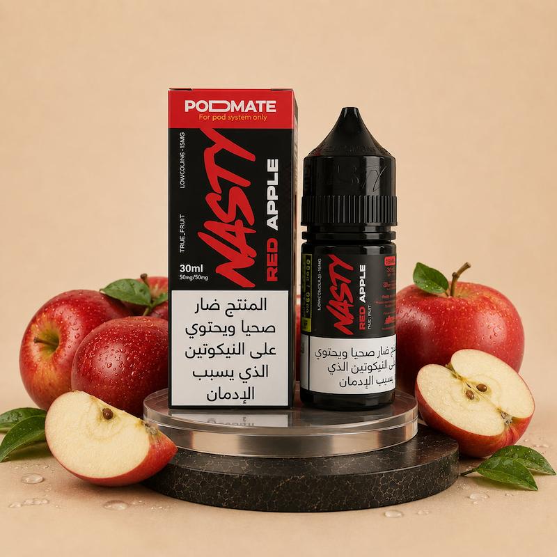 سالت نستی | Nasty Salt Nicotine 30ml سیب قرمز