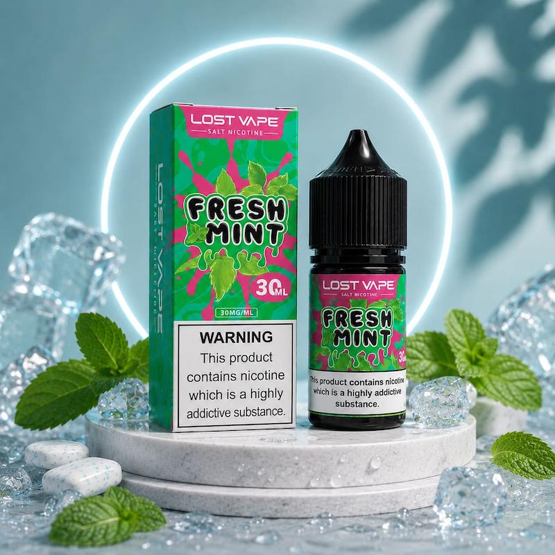 سالت 30 میل لاست ویپ نیکوتین 30 | Lost Vape Salt 30ml 30mg نعنا