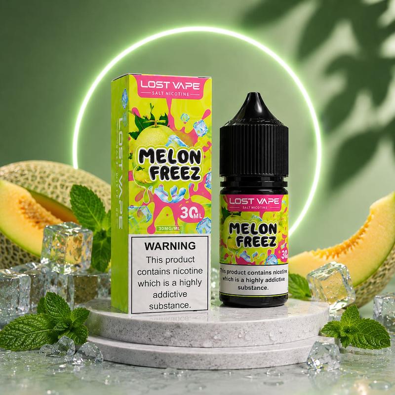 سالت 30 میل لاست ویپ نیکوتین 30 | Lost Vape Salt 30ml 30mg طالبی یخ