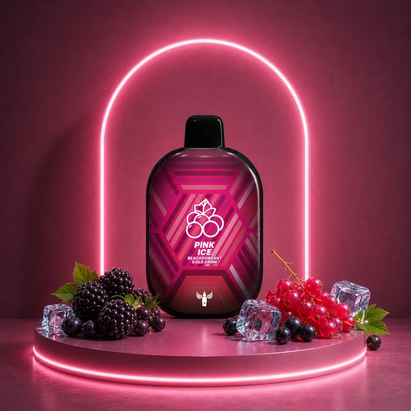 یکبار مصرف Dr Vapes 5500 پاف دکترویپ پک شاهتوت یخ