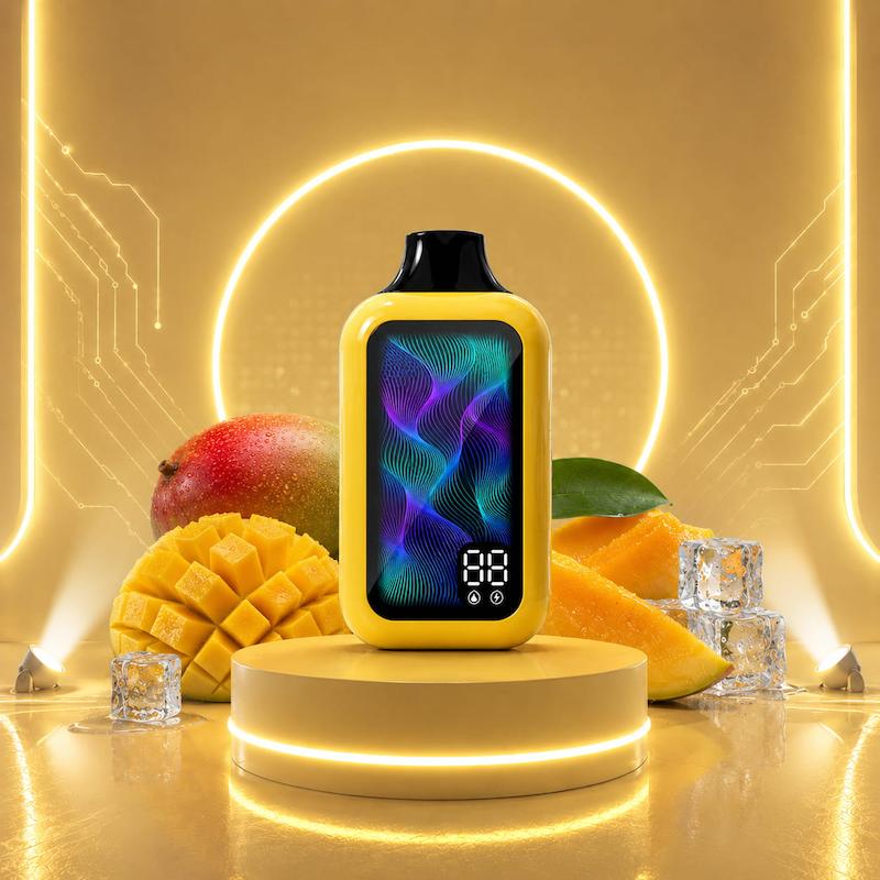پاد الف ورلد، ELF WORLD BK50000، انبه یخ، Mango Ice، پاد ۵۰ هزار پاف، پاد یکبار مصرف