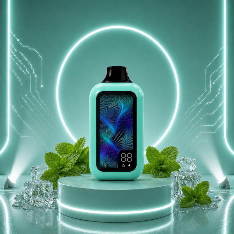 پاد الف ورلد، ELF WORLD BK50000، طعم نعنا، Mint، پاد ۵۰ هزار پاف، پاد یکبار مصرف