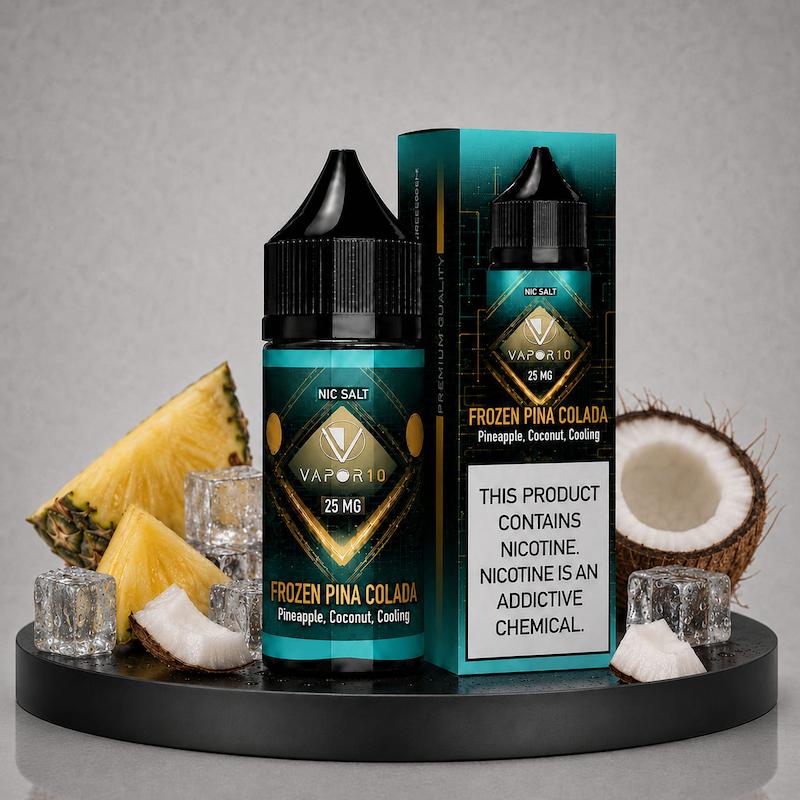 سالت 30 میل ویپرتن Vapor10 نیکوتین 25 پیناکولادا یخ