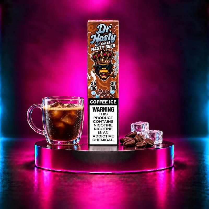 سالت دکتر نستی قهوه، Dr Nasty Coffee Ice، سالت قهوه یخ ۳۰ میل