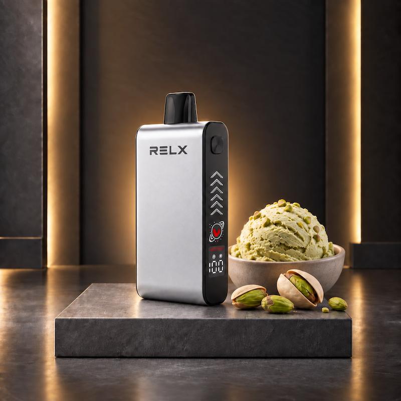 پاد ریلکس بلید پسته بستنی، RELX Blade Pistachio Ice Cream، پاد یکبارمصرف ریلکس طعم پسته بستنی