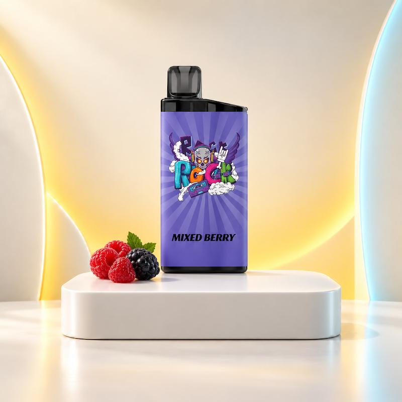 ایگت بار 3500 میکس تمشک، پاد ایگت طعم تمشک، IGET BAR 3500 Mixed Berry، پاد یکبار مصرف میکس بری