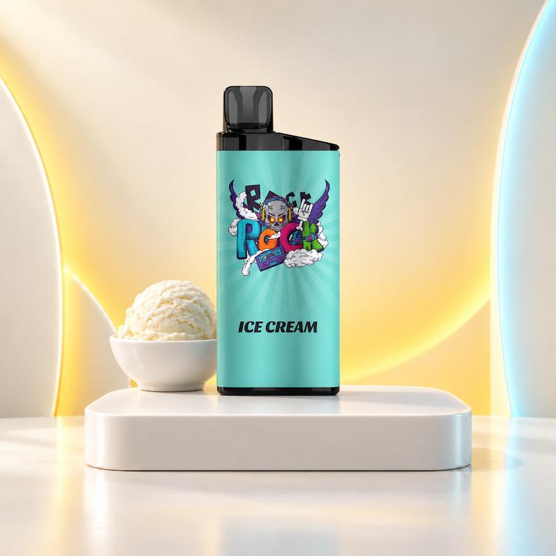 ایگت بار 3500 بستنی، پاد ایگت طعم بستنی، IGET BAR 3500 Ice Cream، پاد یکبار مصرف بستنی