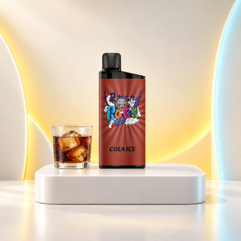 ایگت بار 3500 نوشابه یخ، پاد ایگت کولا یخ، IGET BAR 3500 Cola Ice، پاد یکبار مصرف طعم نوشابه
