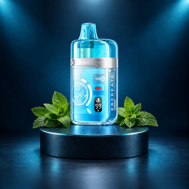 پاد یکبار مصرف ای بی کریت 40000 آدامس نعنا، EBCREATE BC PRO 40K Black Mint، پاد بلک مینت، پاد یکبار مصرف نعنا