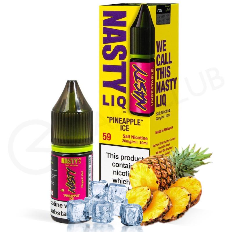 سالت نیکوتین 10 میل نستی | Nasty Salt Nicotine 10ml آناناس یخ