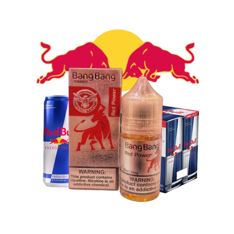 سالت نیکوتین 25 میلی‌گرم بنگ بنگ | Bang Bang Nicotine Salt 25mg انرژی زا ردبول